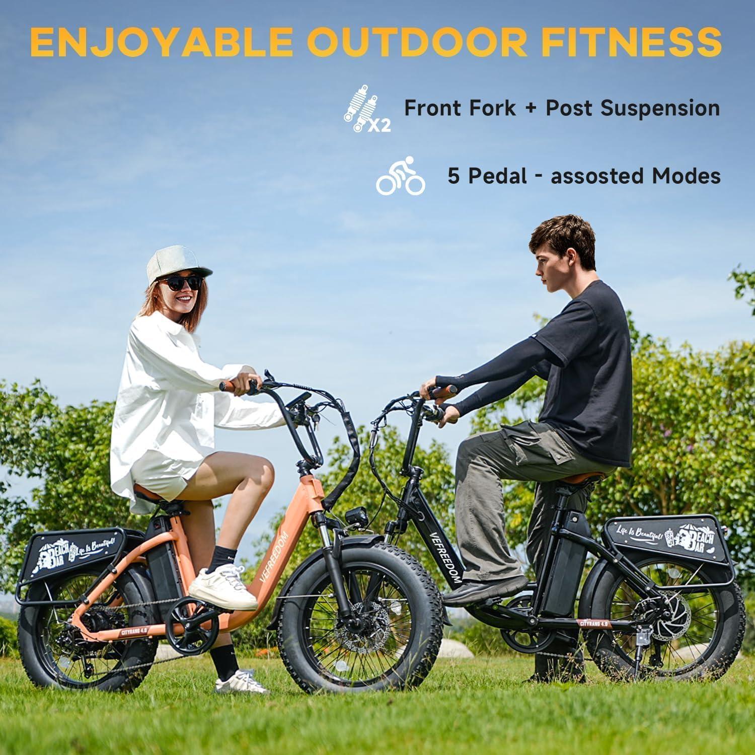 Exploring Our Ride: Fast, fat-Tire Step-Thru ⁤Electric Bike review