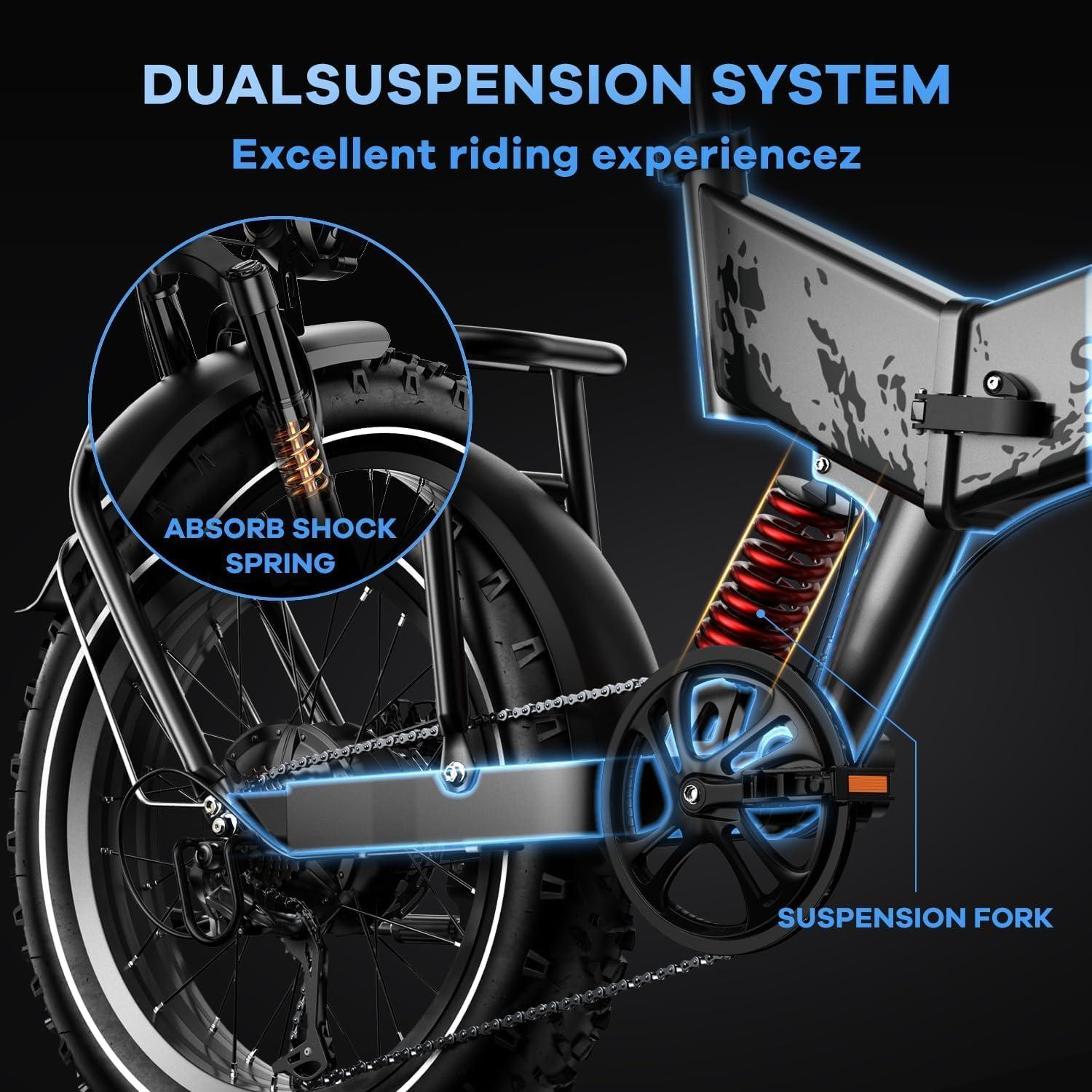 Our take: 1500W Folding fat-Tire‌ E-Bike Review